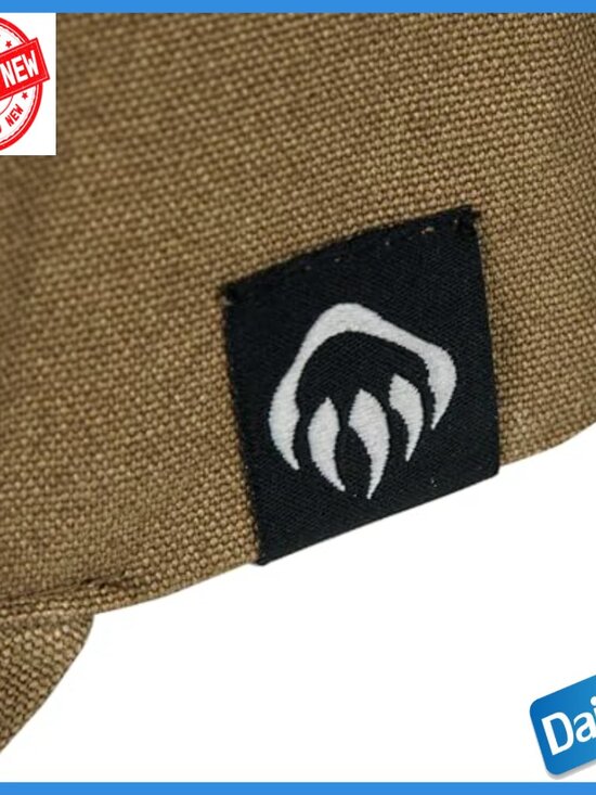 Adjustable Snapback Baseball Cap, Cotton Canvas, Workwear, Outdoor